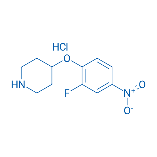 4-(2-Fluoro-4-nitrophenoxy)piperidine hydrochloride 250mg