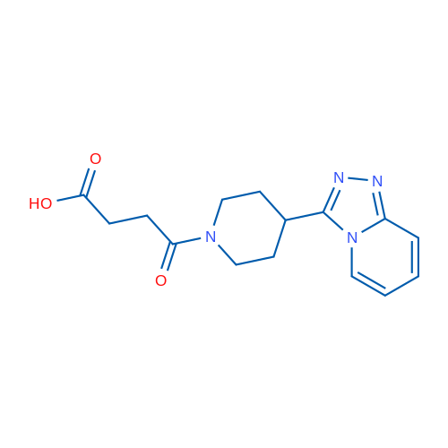 4-(4-([1,2,4]Triazolo[4,3-a]pyridin-3-yl)piperidin-1-yl)-4-oxobutanoic acid 1g