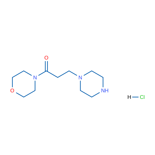 1-Morpholino-3-(piperazin-1-yl)propan-1-one hydrochloride 5g