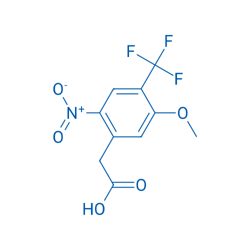 2-(5-Methoxy-2-nitro-4-(trifluoromethyl)phenyl)acetic acid 1g