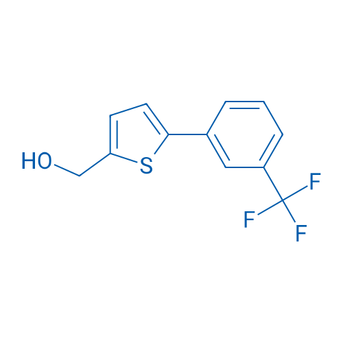 [5-(3-Trifluoromethyl-phenyl)-thiophen-2-yl]-methanol 250mg