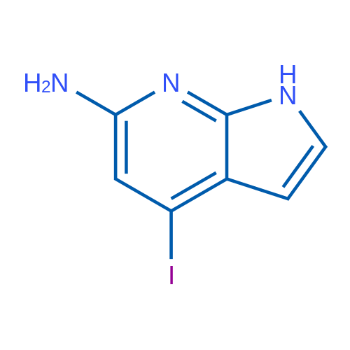 4-Iodo-1H-pyrrolo[2,3-b]pyridin-6-amine 1g
