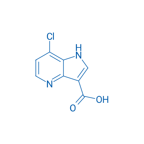7-Chloro-1H-pyrrolo[3,2-b]pyridine-3-carboxylic acid 100mg