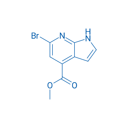 Methyl 6-bromo-1H-pyrrolo[2,3-b]pyridine-4-carboxylate 250mg