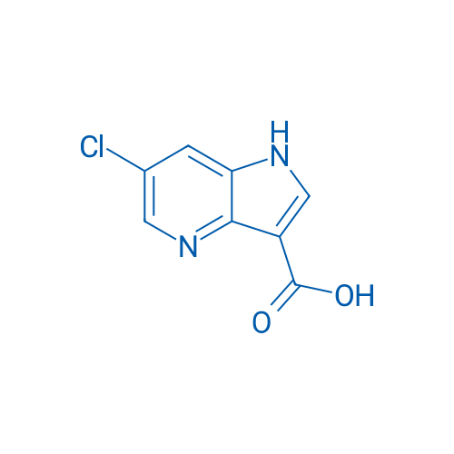 6-Chloro-1H-pyrrolo[3,2-b]pyridine-3-carboxylic acid 250mg
