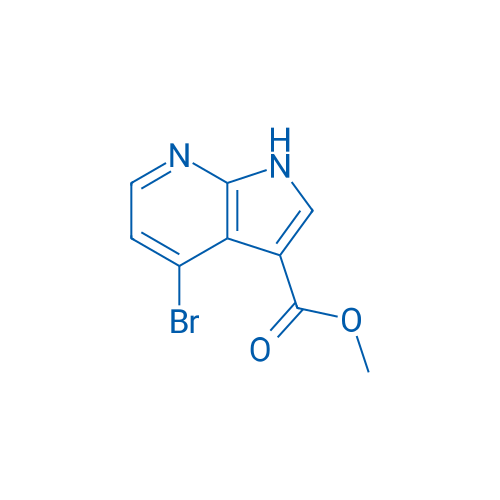 Methyl 4-bromo-1H-pyrrolo[2,3-b]pyridine-3-carboxylate 250mg