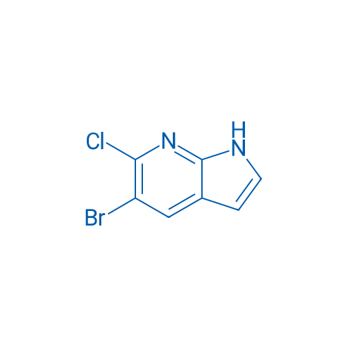 5-Bromo-6-chloro-1H-pyrrolo[2,3-b]pyridine 5g