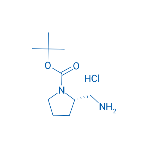 (S)-tert-Butyl 2-(aminomethyl)pyrrolidine-1-carboxylate hydrochloride 100mg