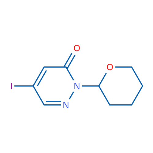 5-Iodo-2-(tetrahydro-2H-pyran-2-yl)pyridazin-3(2H)-one 1g