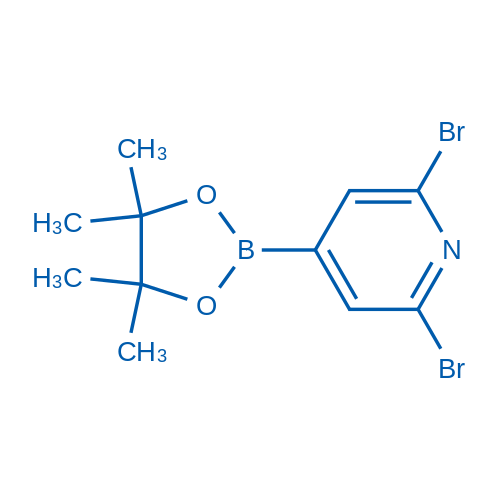 2,6-Dibromo-4-(4,4,5,5-tetramethyl-1,3,2-dioxaborolan-2-yl)pyridine 1g