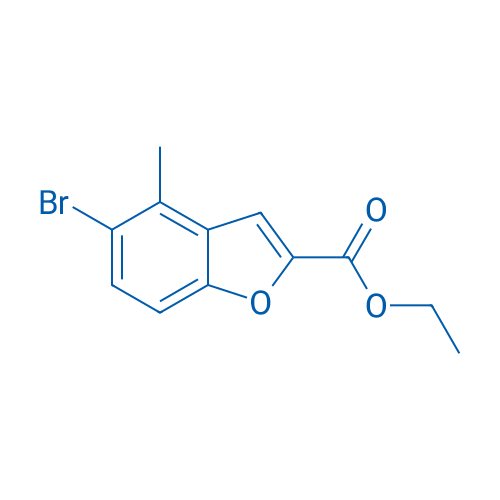 Ethyl 5-bromo-4-methylbenzofuran-2-carboxylate 1g