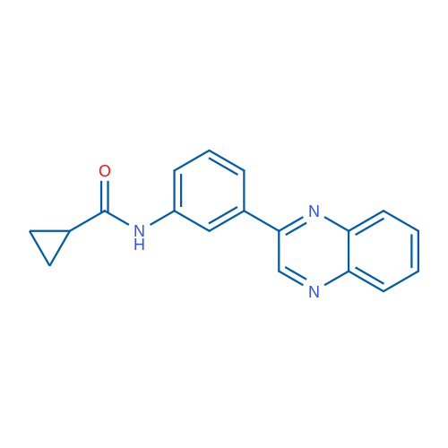 N-[3-(Quinoxalin-2-yl)phenyl]cyclopropanecarboxamide 1g