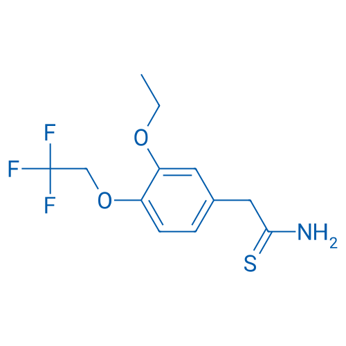 2-[3-Ethoxy-4-(2,2,2-trifluoroethoxy)phenyl]ethanethioamide 5g