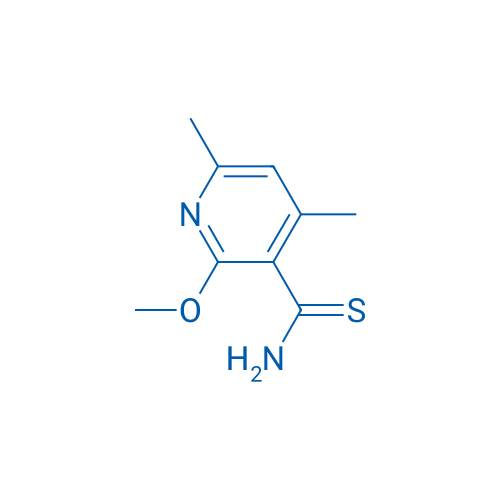 2-Methoxy-4,6-dimethylpyridine-3-carbothioamide 1g