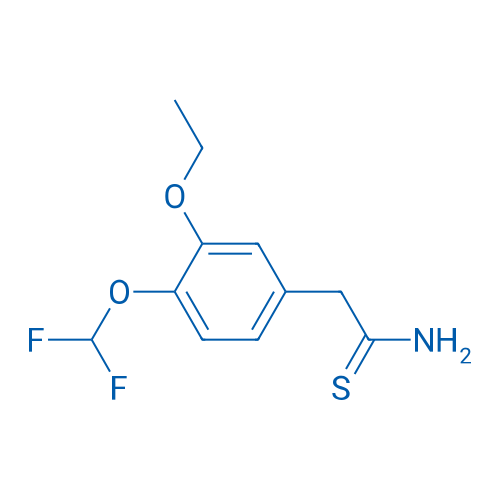 2-[4-(Difluoromethoxy)-3-ethoxyphenyl]ethanethioamide 5g