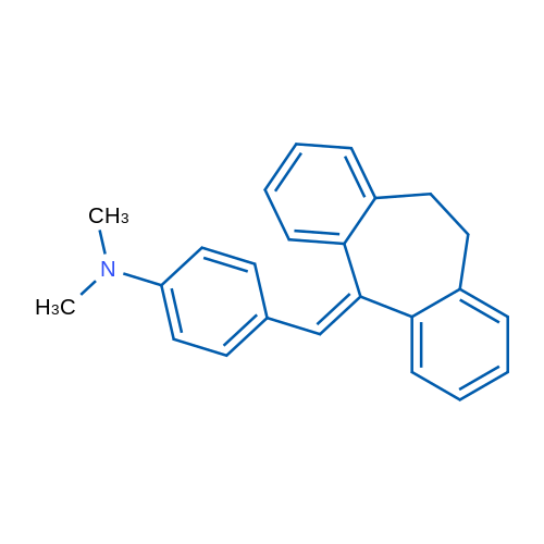 4-((10,11-Dihydro-5H-dibenzo[a,d][7]annulen-5-ylidene)methyl)-N,N-dimethylaniline 1g