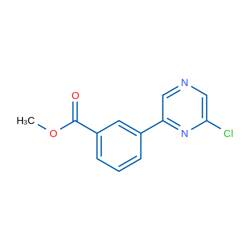 Methyl 3-(6-chloropyrazin-2-yl)benzoate 1g