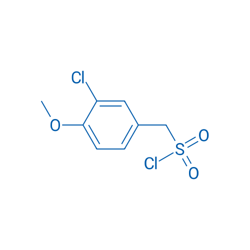 (3-Chloro-4-methoxyphenyl)methanesulfonyl chloride 1g