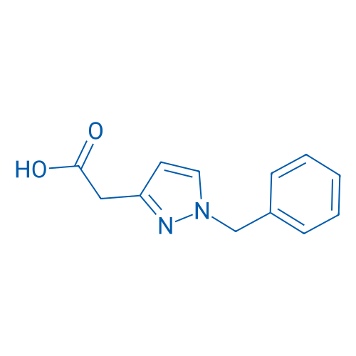 2-(1-Benzyl-1H-pyrazol-3-yl)acetic acid 100mg