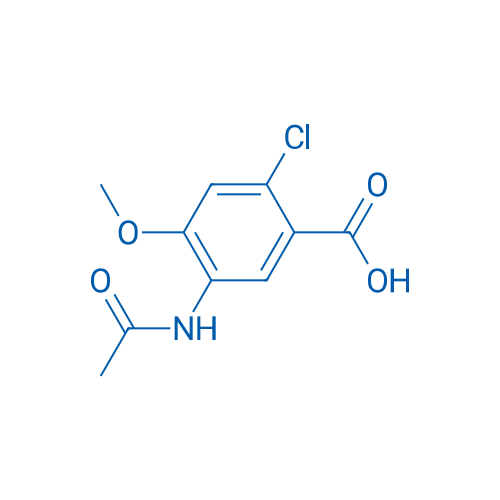 5-Acetamido-2-chloro-4-methoxybenzoic acid 1g