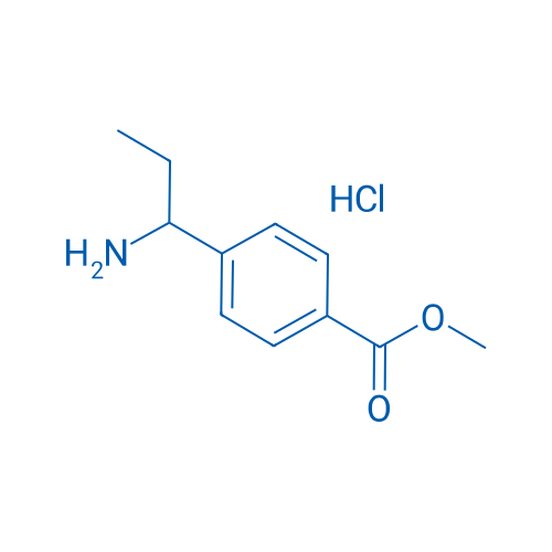 Methyl 4-(1-aminopropyl)benzoate hydrochloride 250mg