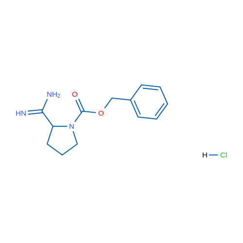 Benzyl 2-carbamimidoylpyrrolidine-1-carboxylate hydrochloride 5g