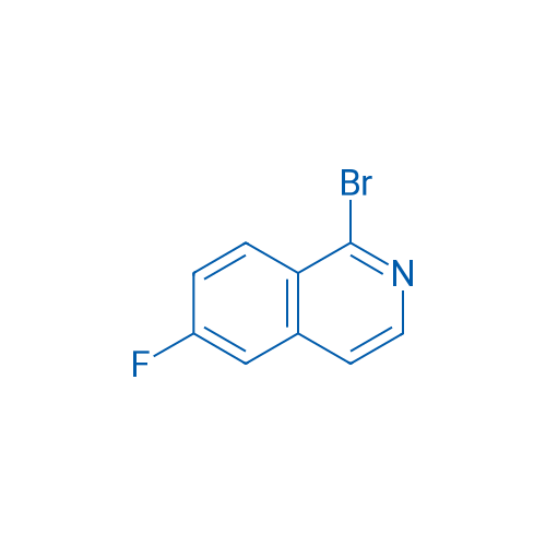1-Bromo-6-fluoroisoquinoline 250mg