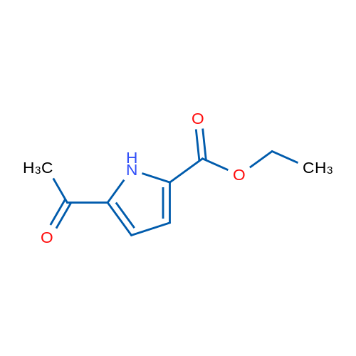 Ethyl 5-acetyl-1H-pyrrole-2-carboxylate 1g