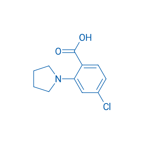 4-Chloro-2-(pyrrolidin-1-yl)benzoic acid 1g
