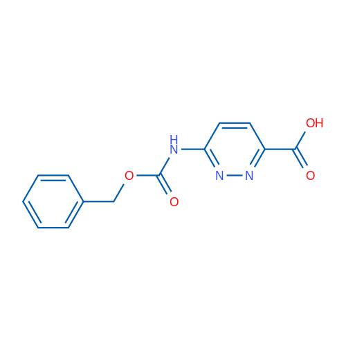 6-(((Benzyloxy)carbonyl)amino)pyridazine-3-carboxylic acid 5g