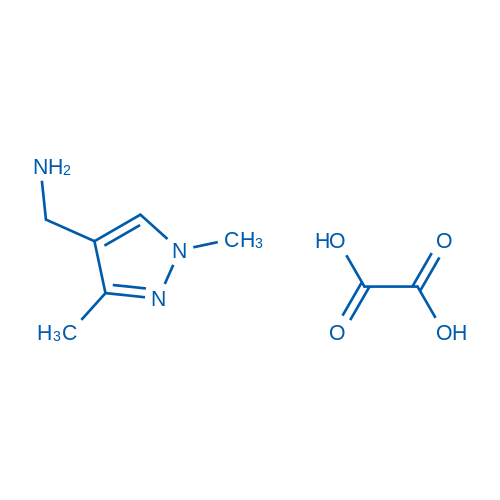 (1,3-Dimethyl-1H-pyrazol-4-yl)methanamine oxalate 100mg