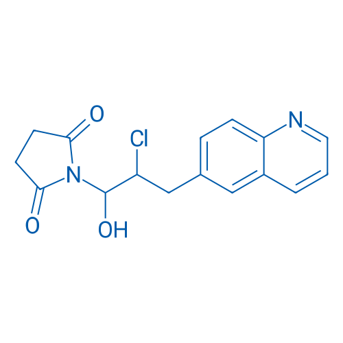 1-(2-Chloro-1-hydroxy-3-(quinolin-6-yl)propyl)pyrrolidine-2,5-dione 5g