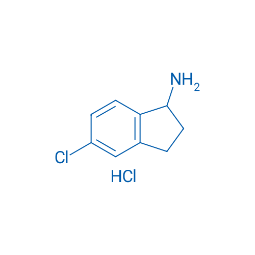 5-Chloro-2,3-dihydro-1H-inden-1-amine hydrochloride 250mg