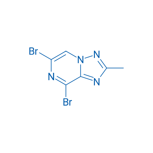 6,8-Dibromo-2-methyl-[1,2,4]triazolo[1,5-a]pyrazine 250mg