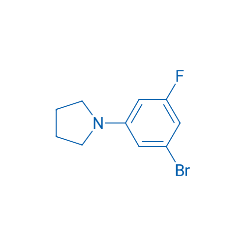 1-(3-Bromo-5-fluorophenyl)pyrrolidine 5g