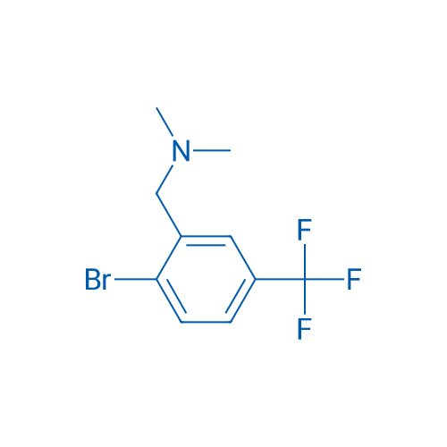 1-(2-Bromo-5-(trifluoromethyl)phenyl)-N,N-dimethylmethanamine 5g