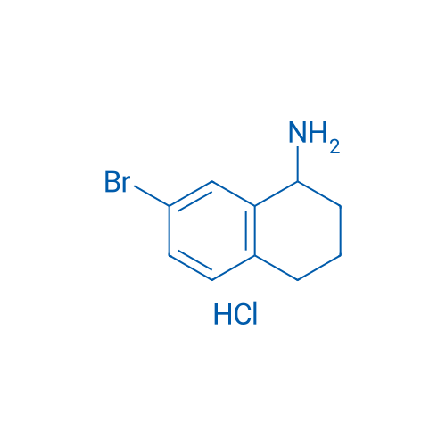 7-Bromo-1,2,3,4-tetrahydronaphthalen-1-amine hydrochloride 250mg
