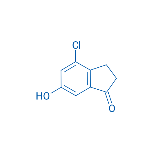 4-Chloro-6-hydroxy-2,3-dihydro-1H-inden-1-one 100mg