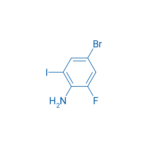 4-Bromo-2-fluoro-6-iodoaniline 250mg