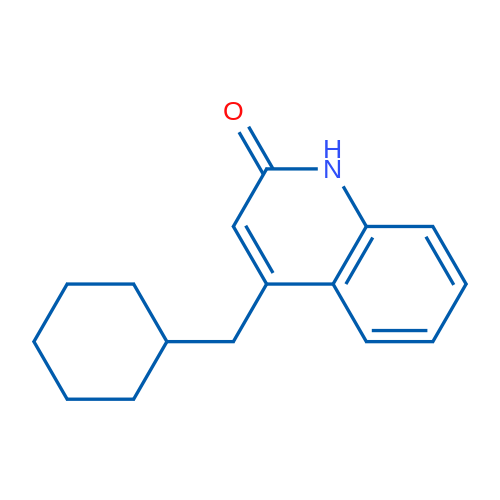4-(Cyclohexylmethyl)quinolin-2(1H)-one 1g