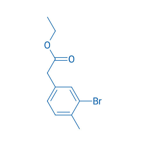 Ethyl 3-bromo-4-methylphenylacetate 100mg