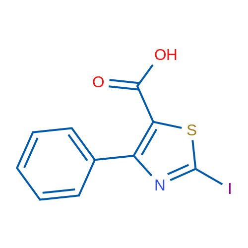 2-Iodo-4-phenylthiazole-5-carboxylic acid 1g