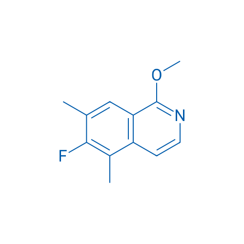 6-Fluoro-1-methoxy-5,7-dimethylisoquinoline 1g