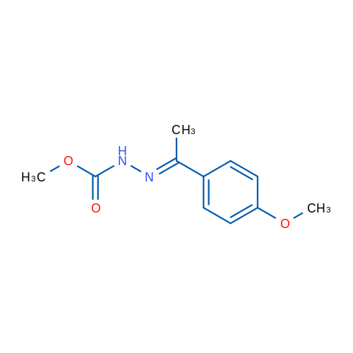 N'-[(1E)-1-(4-Methoxyphenyl)ethylidene]methoxycarbohydrazide 1g