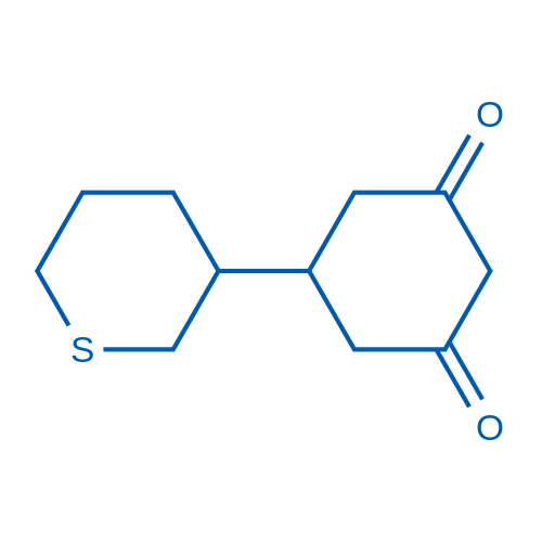 5-(Tetrahydro-2h-thiopyran-3-yl)cyclohexane-1,3-dione 100mg