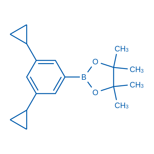 2-(3,5-DICYCLOPROPYLPHENYL)-4,4,5,5-TETRAMETHYL-1,3,2-DIOXABOROLANE 250mg