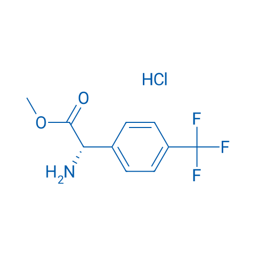 Methyl (S)-2-amino-2-(4-(trifluoromethyl)phenyl)acetate hydrochloride 1g