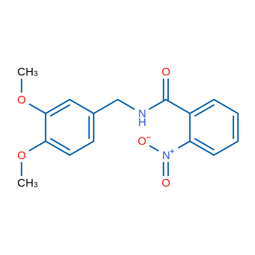 N-[(3,4-Dimethoxyphenyl)methyl]-2-nitrobenzamide 1g