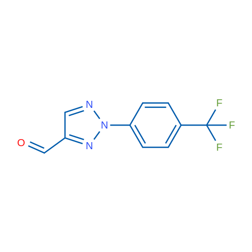2-(4-(Trifluoromethyl)phenyl)-2H-1,2,3-triazole-4-carbaldehyde 1g
