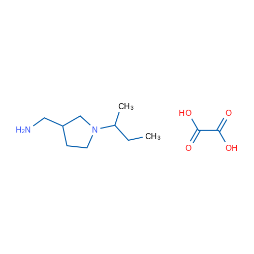 (1-(Sec-Butyl)pyrrolidin-3-yl)methanamine oxalate 1g